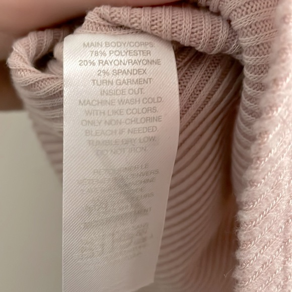 Z By Zella Women’s Pink Long Sleeve Ballet Wrap Top - Picture 4 of 4